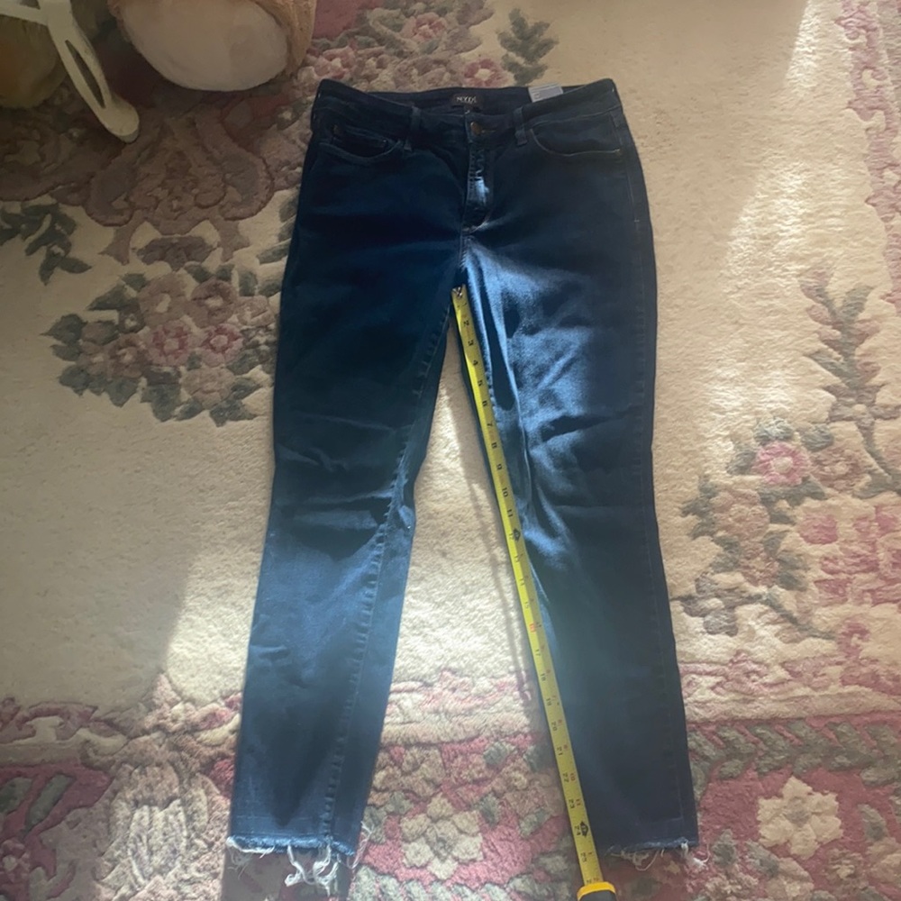 NYDJ Distressed Alina Ankle Jeans